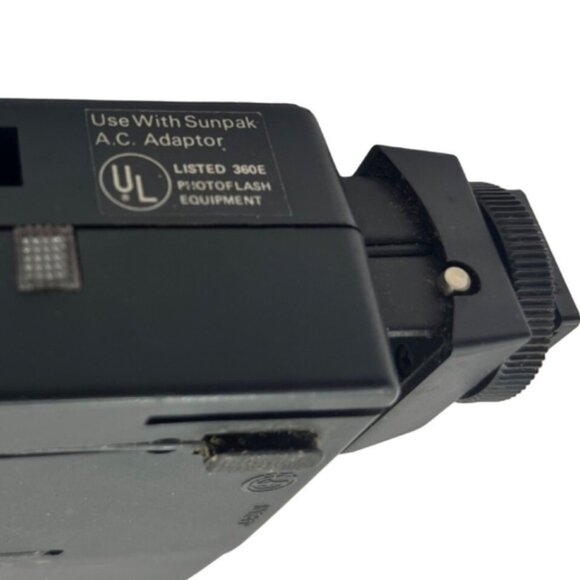 Sunpak Auto 121 Flash Unit For Camera Photography 58f - Picture 4 of 6